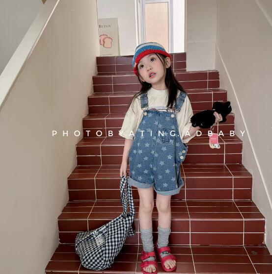 2026新品SJ★子供服　サロペット★80cm〜130cm 2色