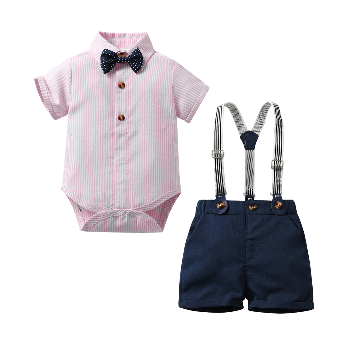 「2026」子供服★ロンパース+サロペット★セットアップ★格好いい★66cm〜100cm
