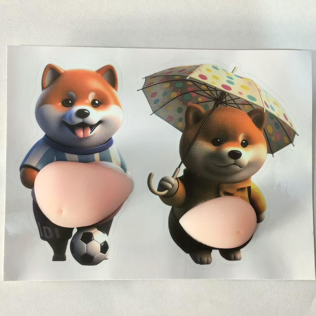 DIY手作り ステッカー★粘着シール★3D★手帳素材