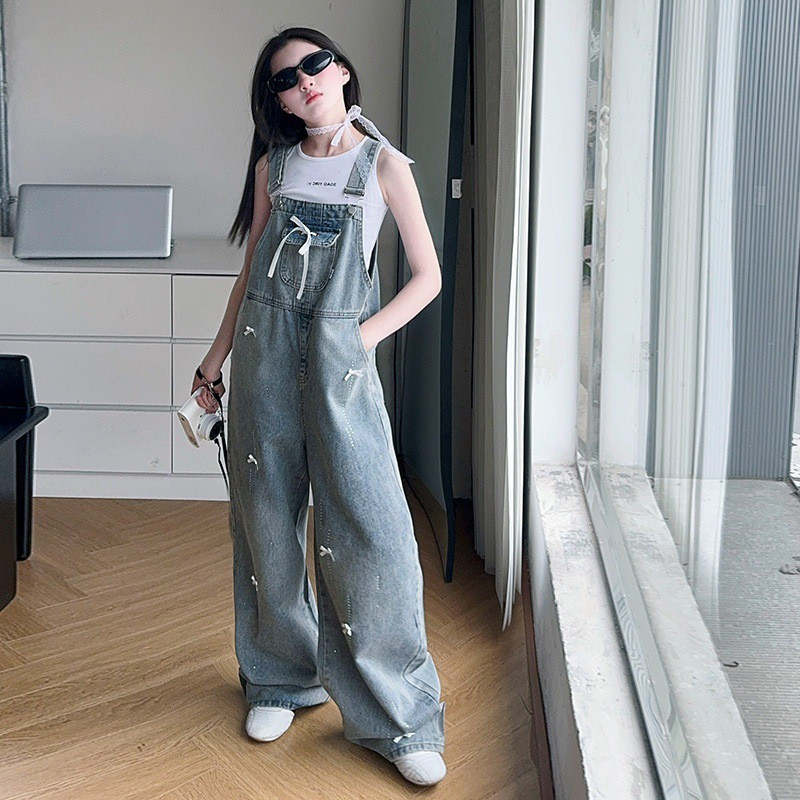 「2026」子供服★デニム★サロペット★韓国風子供服★120cm〜170cm