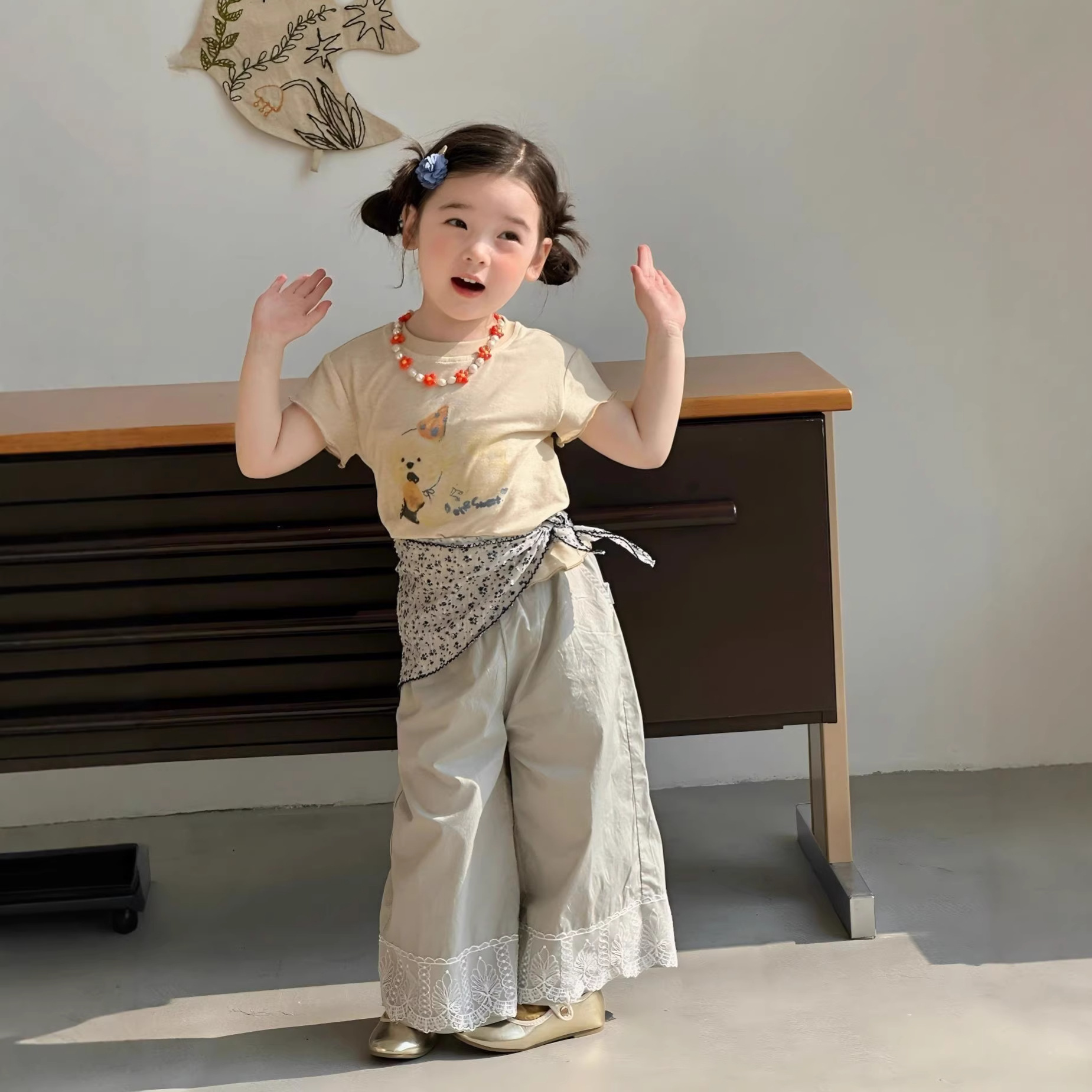 2026★夏新作★韓国風ベビー服★トップス★ズボン★90cm〜140cm 3色
