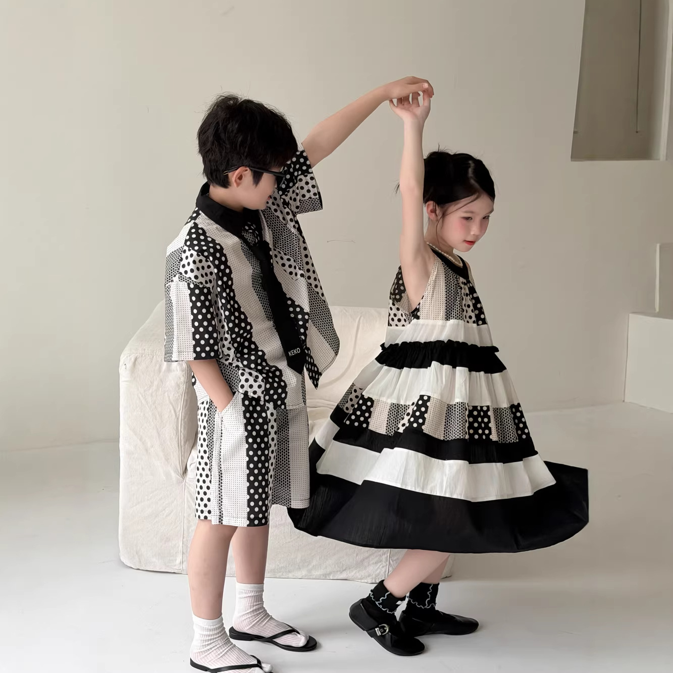 2026夏新品MXM★子供服　ワンピース&上下セット★100cm〜160cm