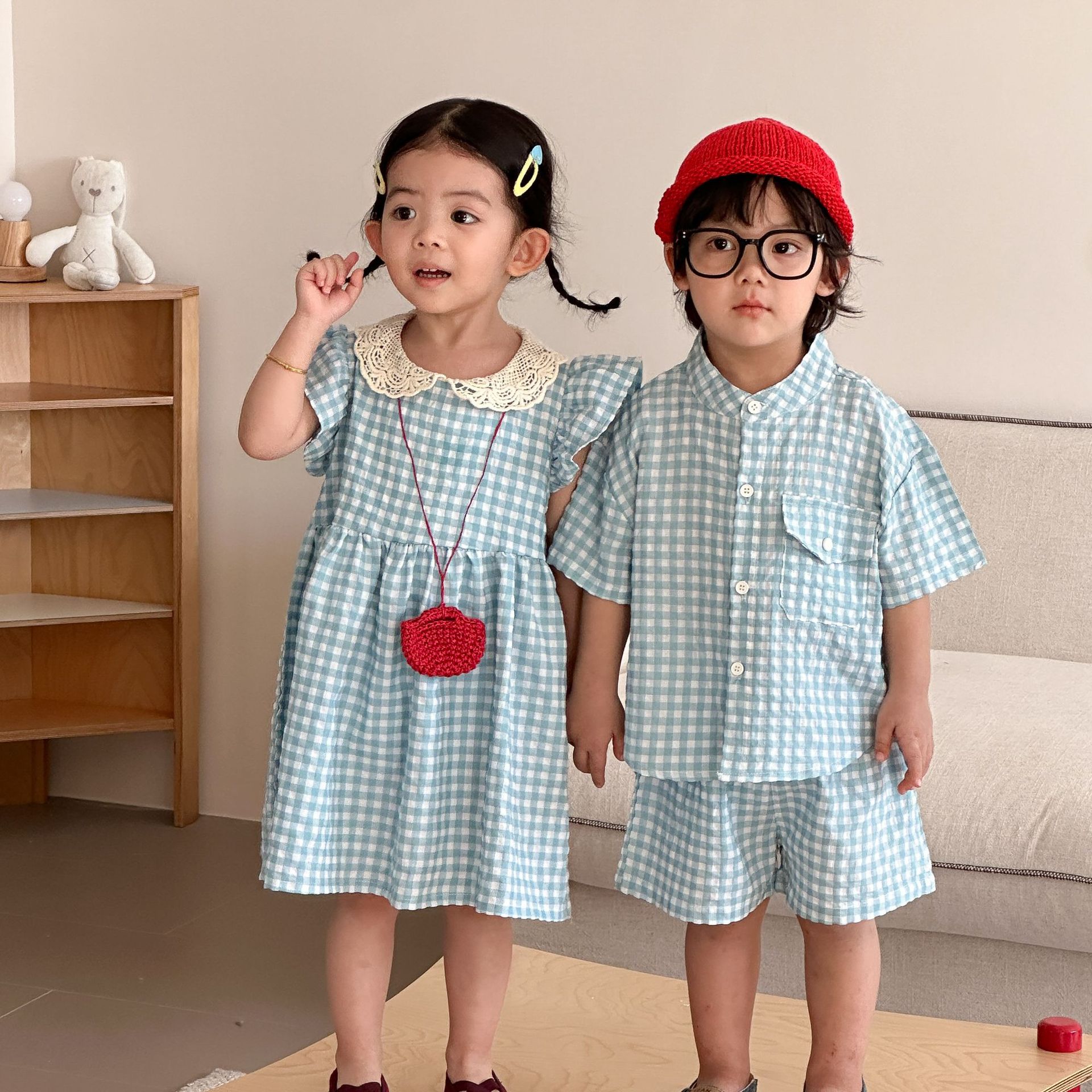 2026★夏新作★韓国風ベビー服★セットアップ★ワンピース★80cm〜150cm 2色