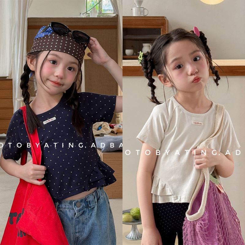 2026新作SJ★子供服　トップス★80cm〜130cm 2色