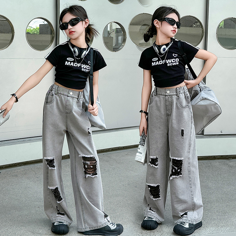 2026新作★子供服　トップス&ズボン分けて★120cm〜170cm 2色