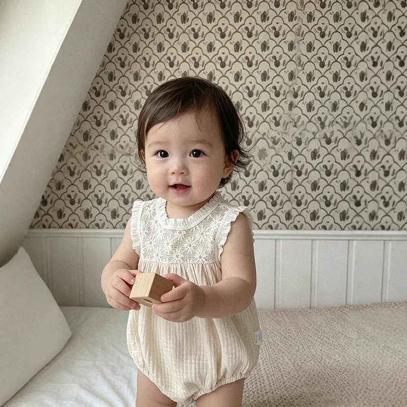 2026★夏新作★韓国風ベビー服★ロンパース★66cm〜90cm 2色