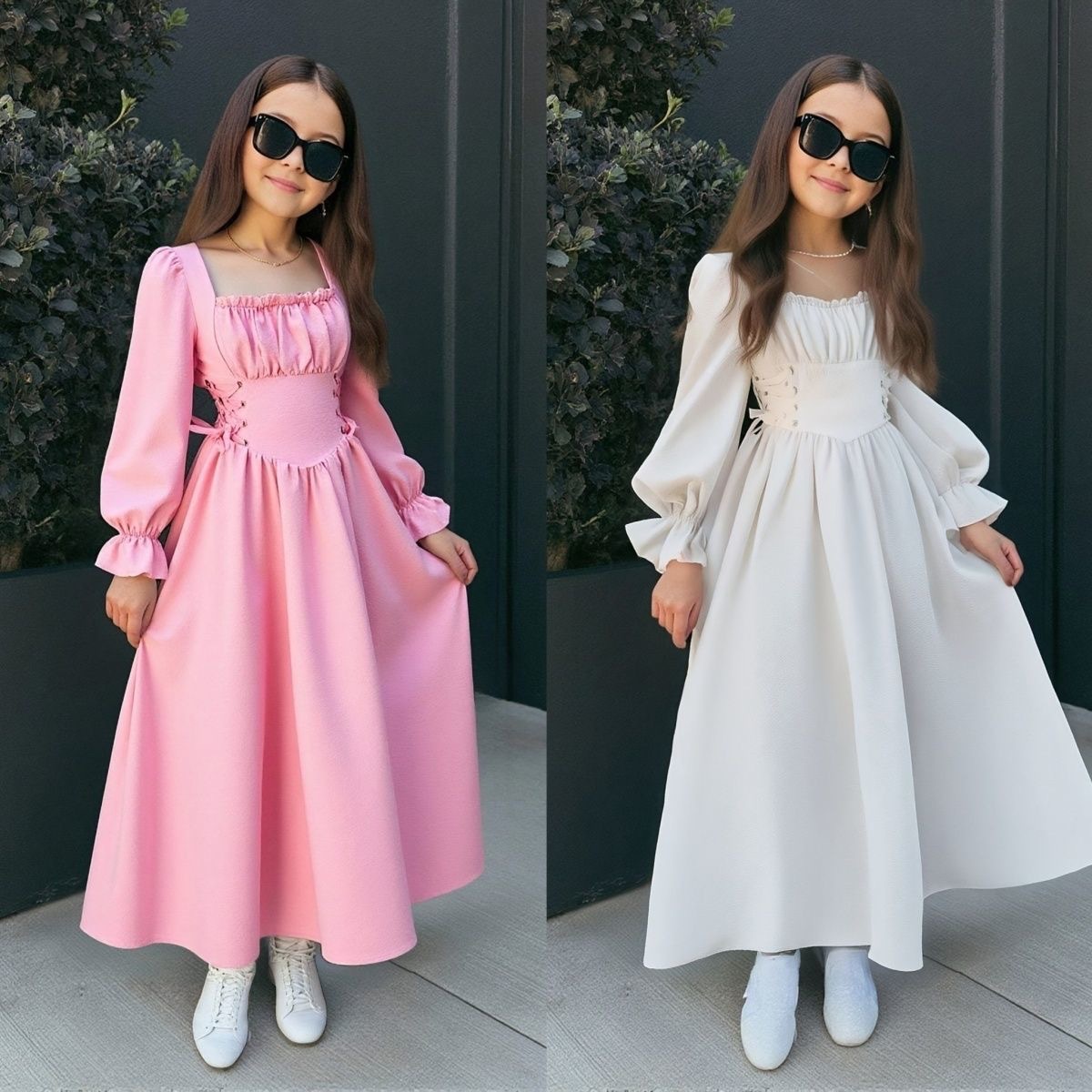 2026新品★子供服　ワンピース★100cm〜170cm 2色