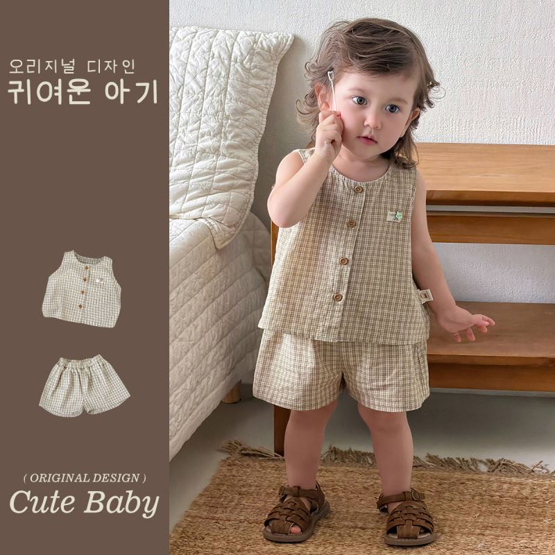 2026★夏新作★韓国風ベビー服★トップス+ズボン★73CM〜110cm