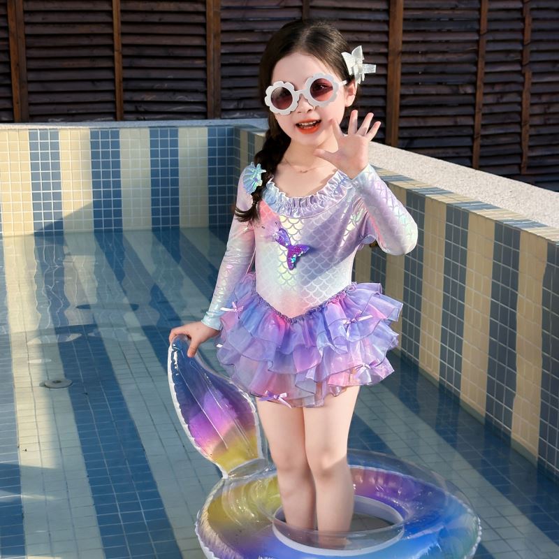 2026新品★子供服　水着+帽子★100cm〜140cm