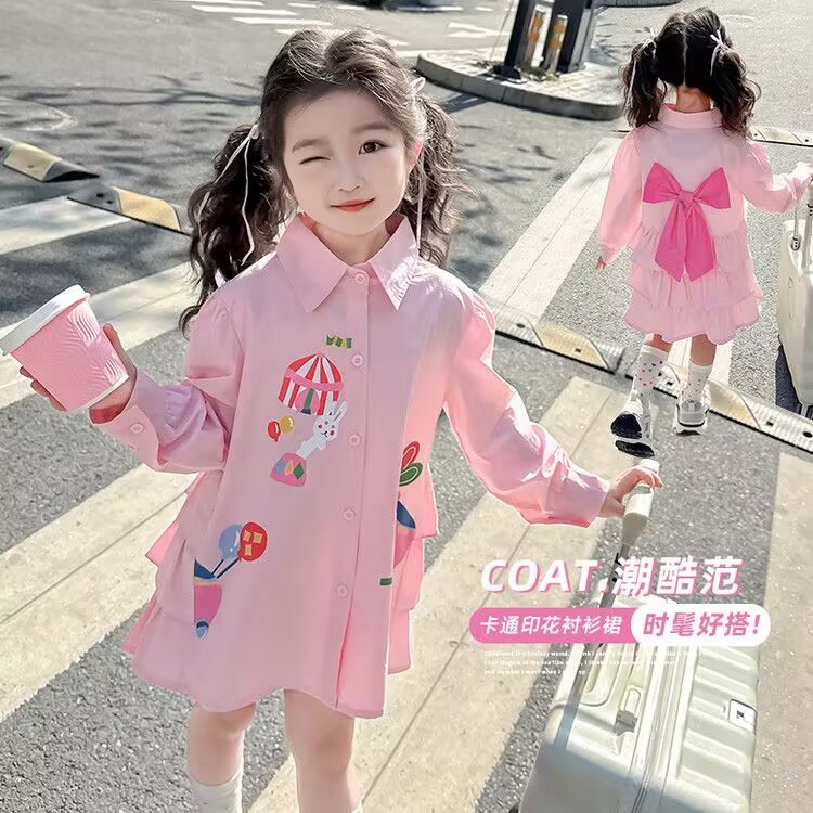 2026★春秋新作★韓国風子供服★ワンピース★120cm〜170cm