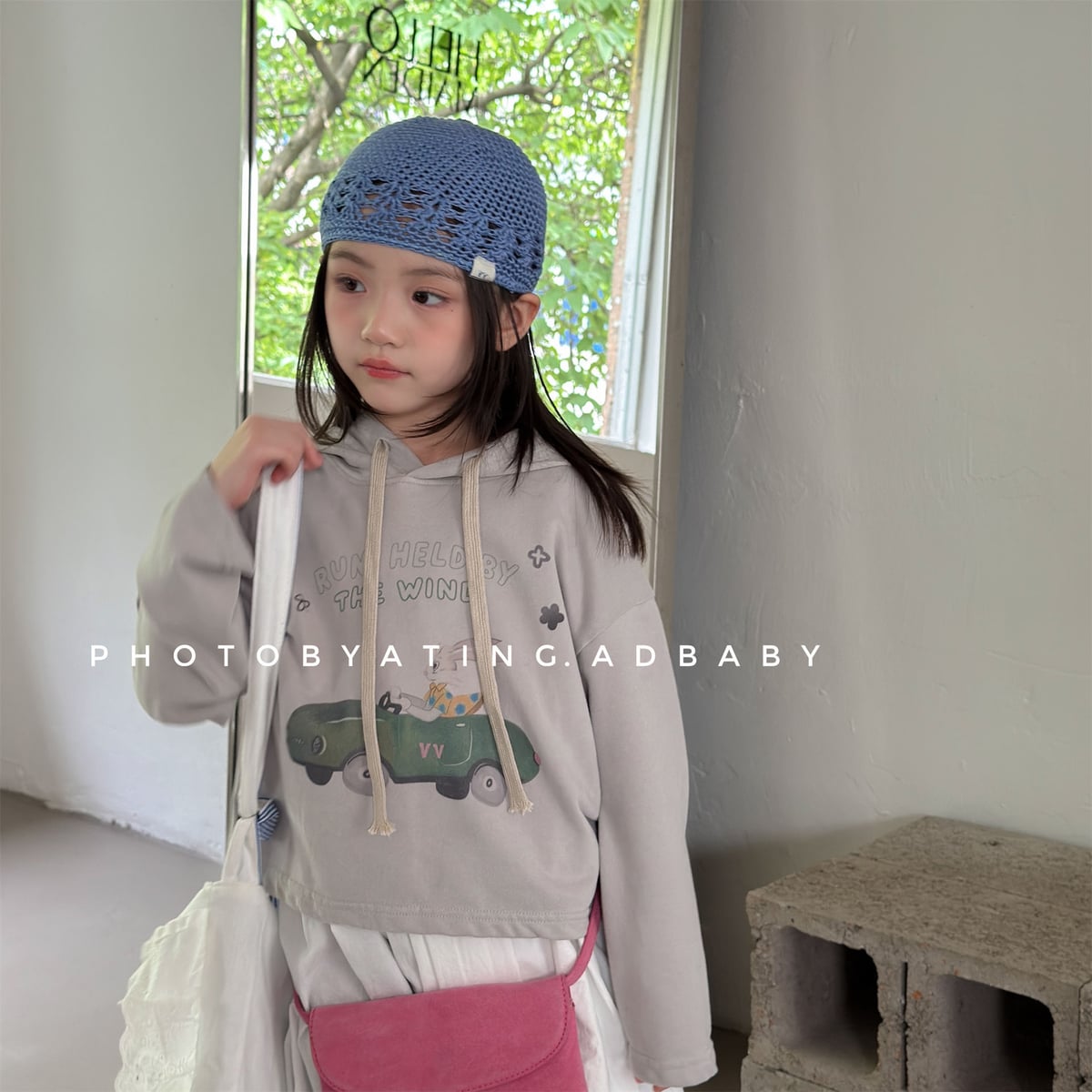 2026秋新作SJ★子供服　パーカー　トップス★80cm〜130cm 2色