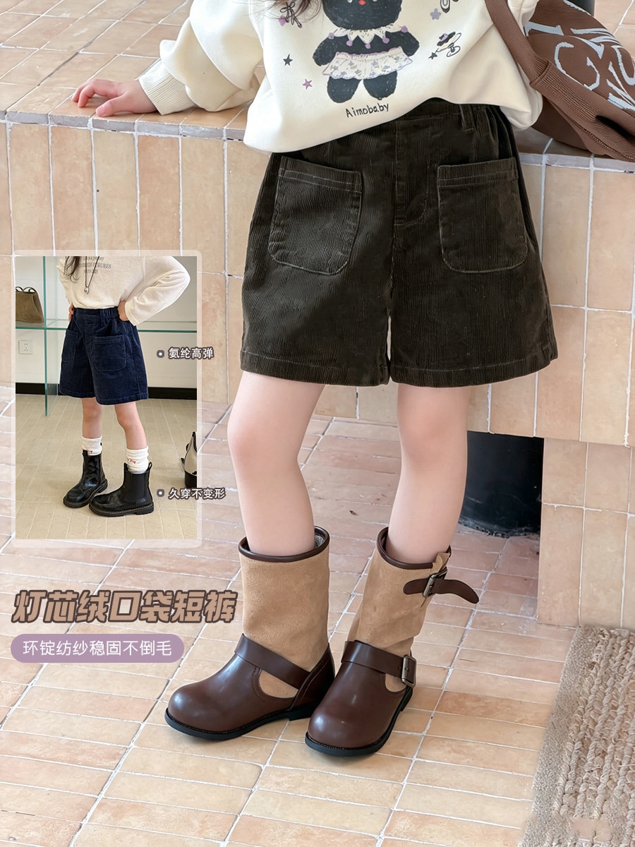 2026秋新作A★子供服　ズボン★100cm〜170cm 2色