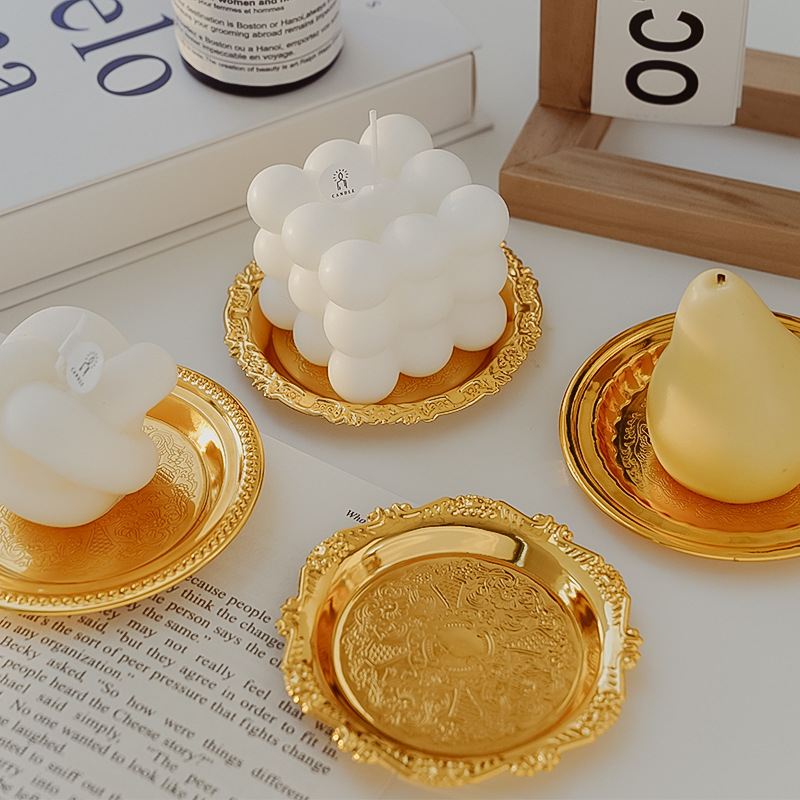 雑貨★☆チョッテ装飾★☆4色★☆蝋燭置き ☆創意☆立体★☆インテリア小物 ★☆彡　