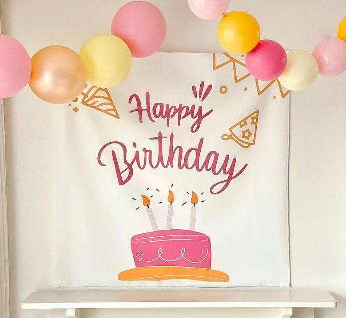 新登場★プリント★写真の毛布★誕生日お祝いパッキン★背景 デザイン
