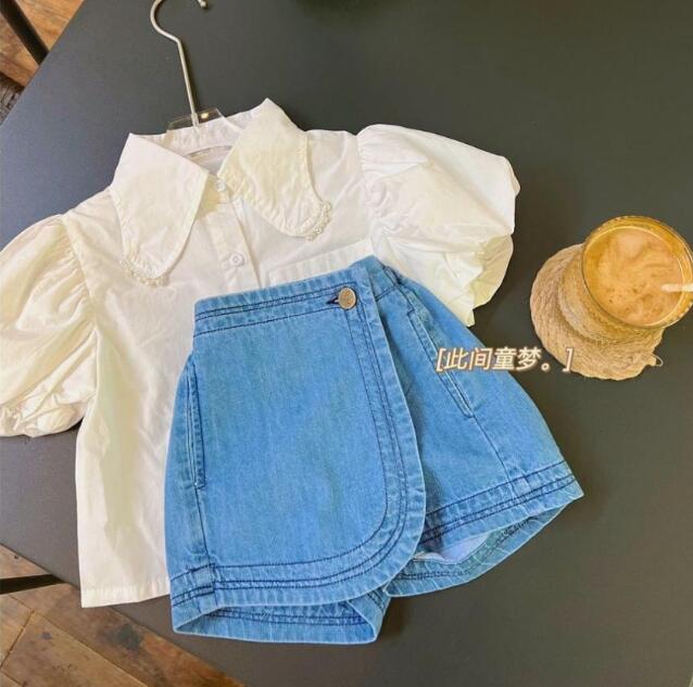 2022夏新品★子供服　トップス&デニムズボン分けて販売★90-140cm★