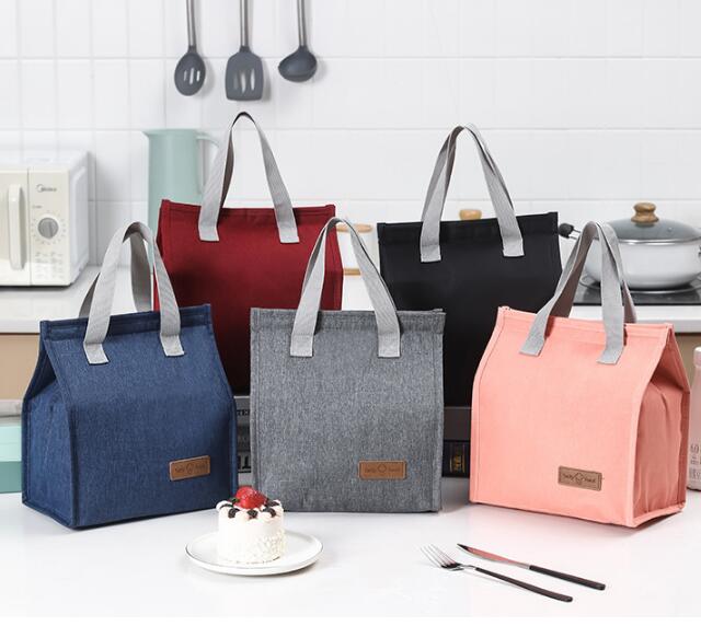 ★新作★ランチバッグ★アルミ発泡シート入り★保冷★ 保温バッグ★お弁当★バック★5色