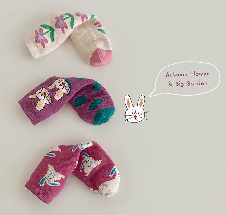 ★新入荷★3-12歳子供靴下　ソックス★14種