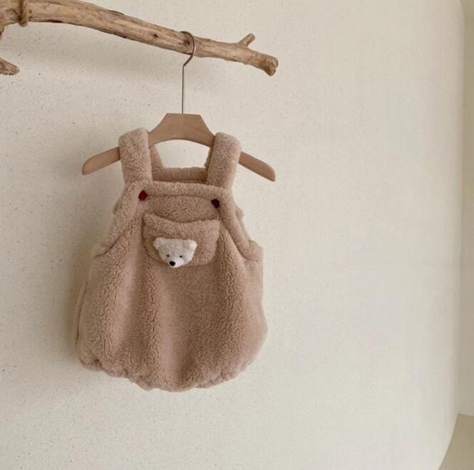 2022★秋冬新作★韓国風ベビー服★サロペット★66-90CM