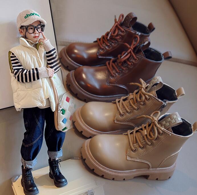 秋冬新作【子供靴】★ショートブーツ★キッズ靴★靴★男女兼用★3色★26-36#