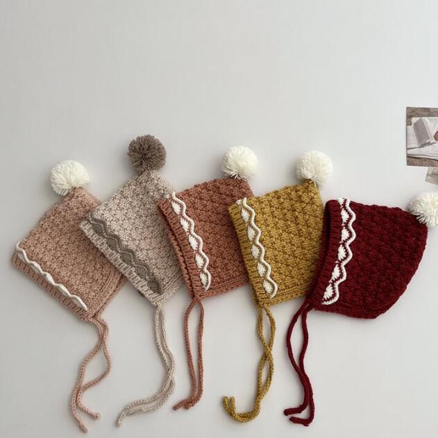 秋冬★子供用★帽子★キッズ帽子★防寒★暖かい★ニット帽子★ベビー★韓国風★耳カバー★5色