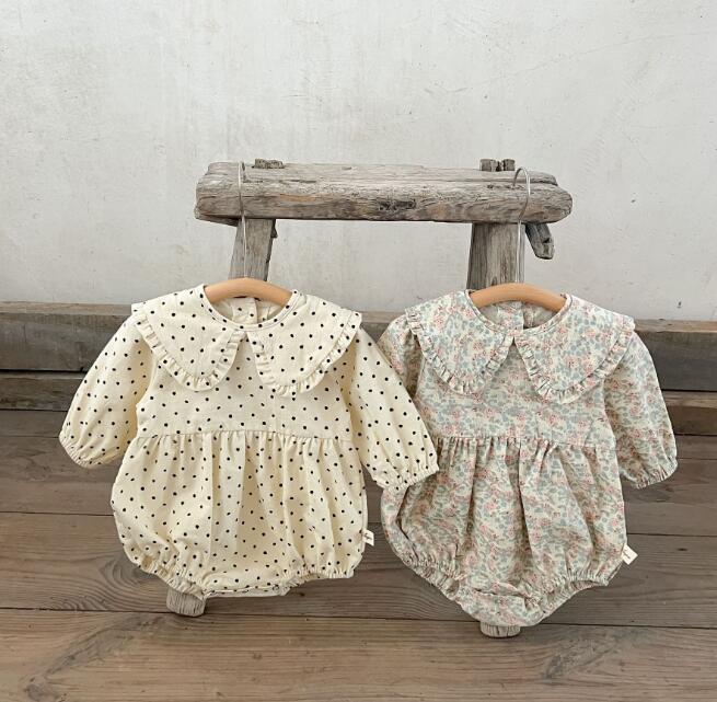 2023新作★ロンパース★連体服★子供服★ベビー★韓国風子供服★2色★66-100CM