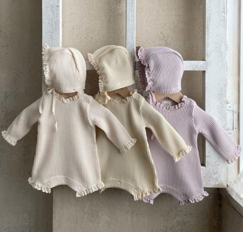 2023★春秋新作★韓国風ベビー服★ロンパース★3色66-90CM