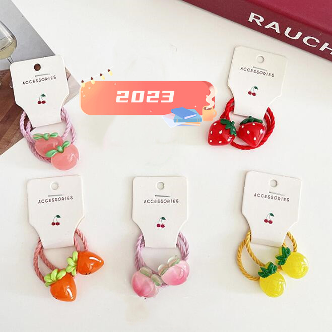 子供用★キッズ女の子★髪飾り★まとめ髪用★ヘアアクセサリー★ヘアゴム★多色