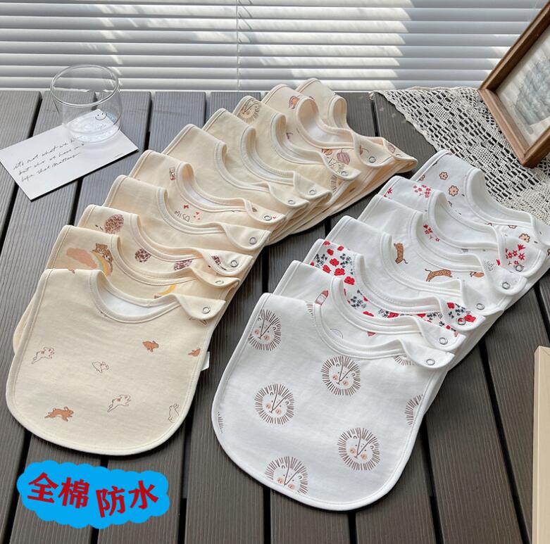 新登場★ベビー涎掛け★棉質　17種★食事用★