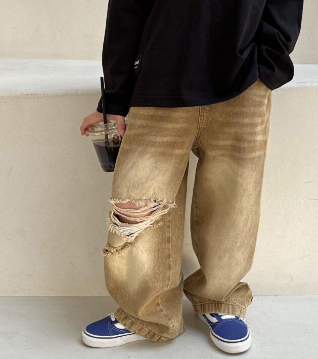 2023★春新作★韓国風子供服★ボトムス★ズボン★2色90-140CM