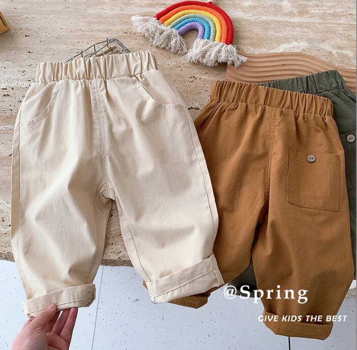 秋冬新作★子供服★ボトムス★ズボン★韓国風子供服★男女兼用★3色★73-130CM