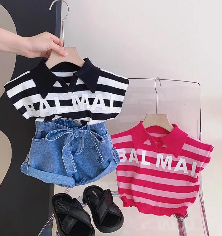 2023年★子供服　トップス&ズボン分けて販売★90-150cm★2色