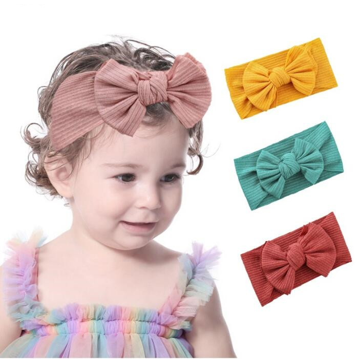 子供用★欧米風★ヘアバンド★髪飾り★ヘアアクセサリー★ベビー★無地★可愛い★15色
