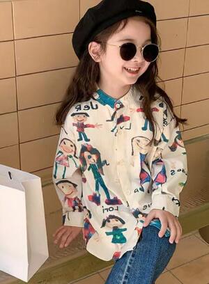 春新作★キッズ用アパレル★トップス★ブラウス★タグ7-タグ15