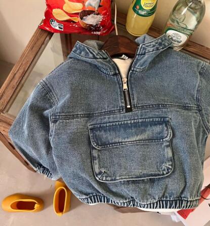 春新作★キッズ用アパレル★トップス★デニム★90-140