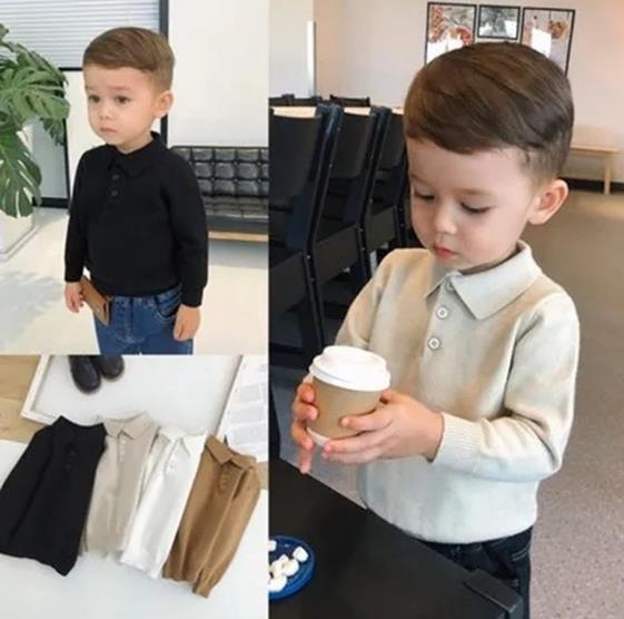 2023春新品★子供服　トップス　ポロシャツ　80-140cm★3色