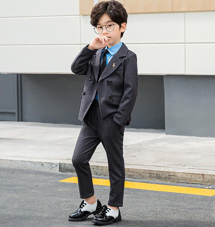 新入荷★子供服スーツ　ベスト+コート+ズボン　3点セット★★90-150cm★