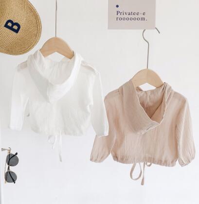 春新作★キッズ用アパレル★薄手アウター★日焼け止め★★66-90