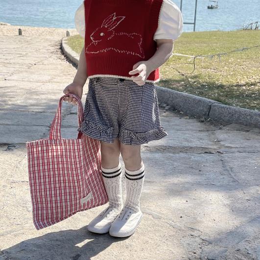 2023春新品★子供服　ボトムス　ショートパンツ　90-140cm