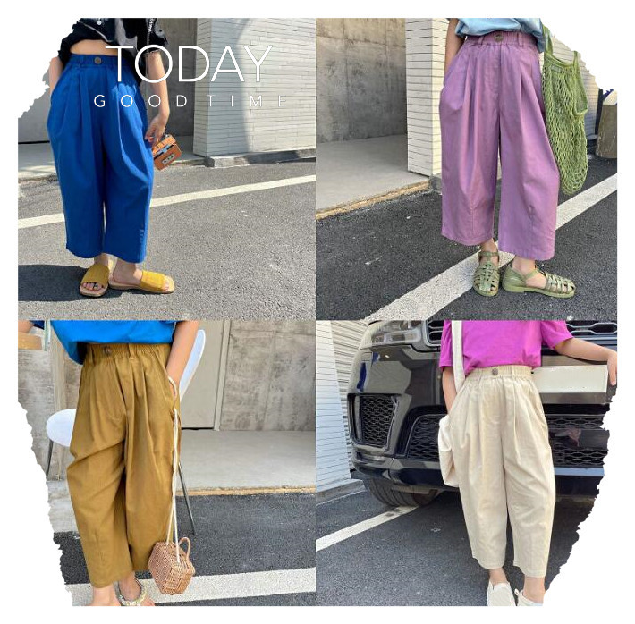 子供服★ズボン★ボトムス★韓国風子供服★キッズ女の子★カジュアル★4色★7-15#