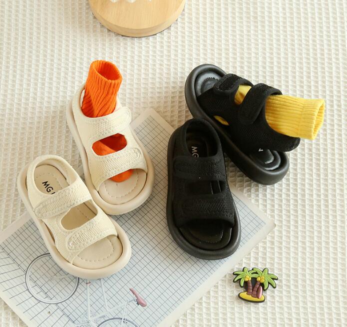 靴★子供靴★キッズ靴★シューズ★サンダル★男女兼用★砂浜★2色「21-30#」