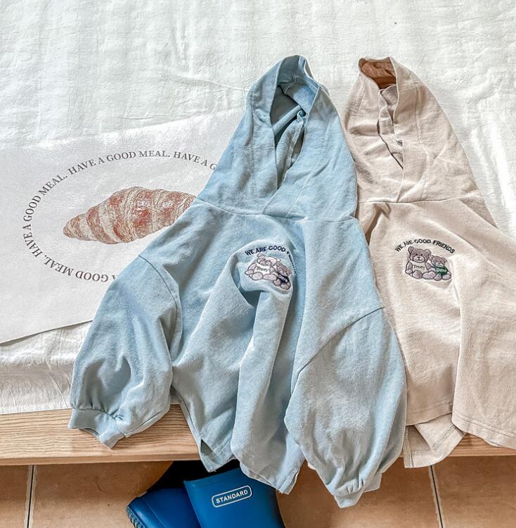 ※2023新品★子供服　トップス　パーカー★80-130cm★2色