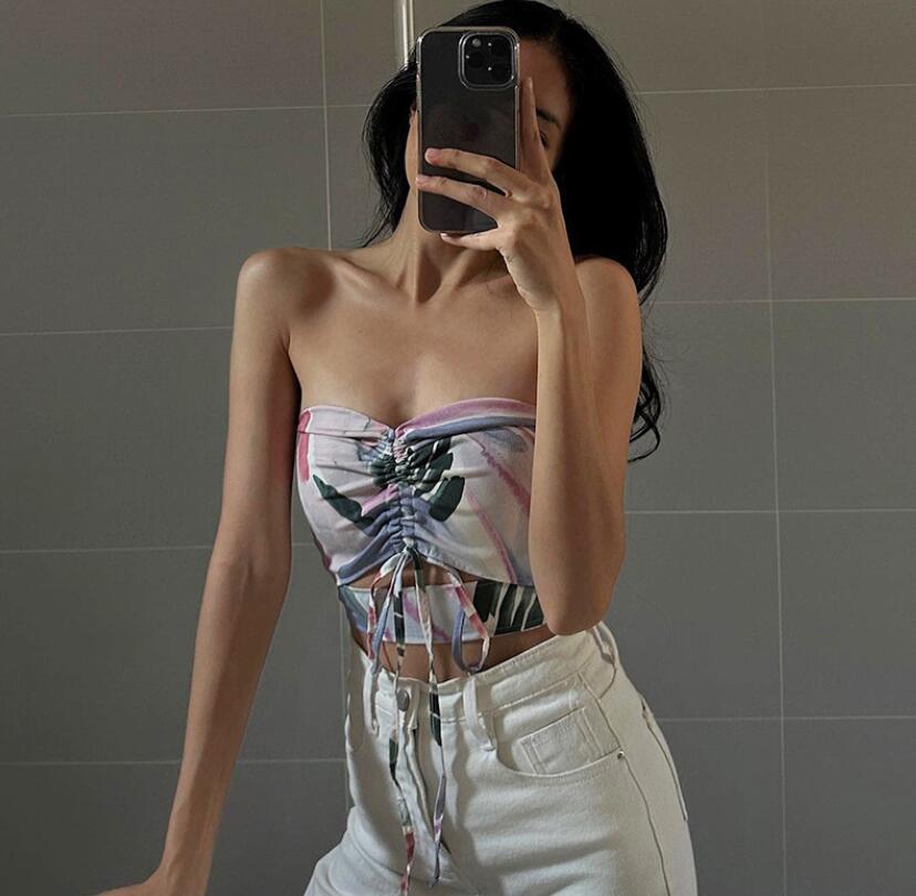 2023新作★お買い得★レディース★修身★キャミソール★セクシー上着★