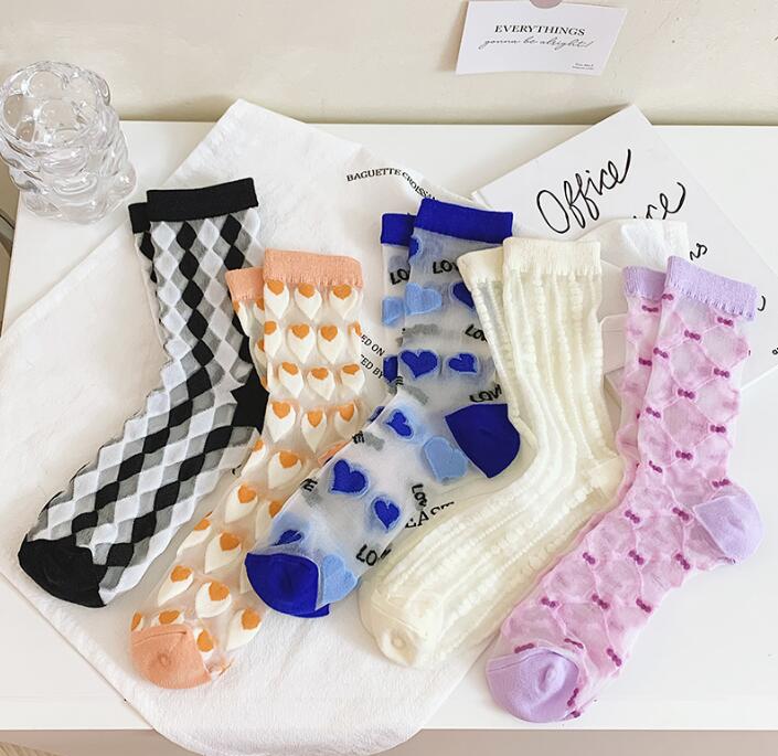 靴下★レデイース★ソックス★大人用★女性用★薄手★可愛い★5色