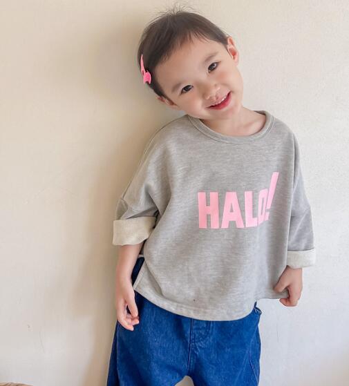 2023★春新作★韓国風子供服★トップス★スウェット★2色80-130CM