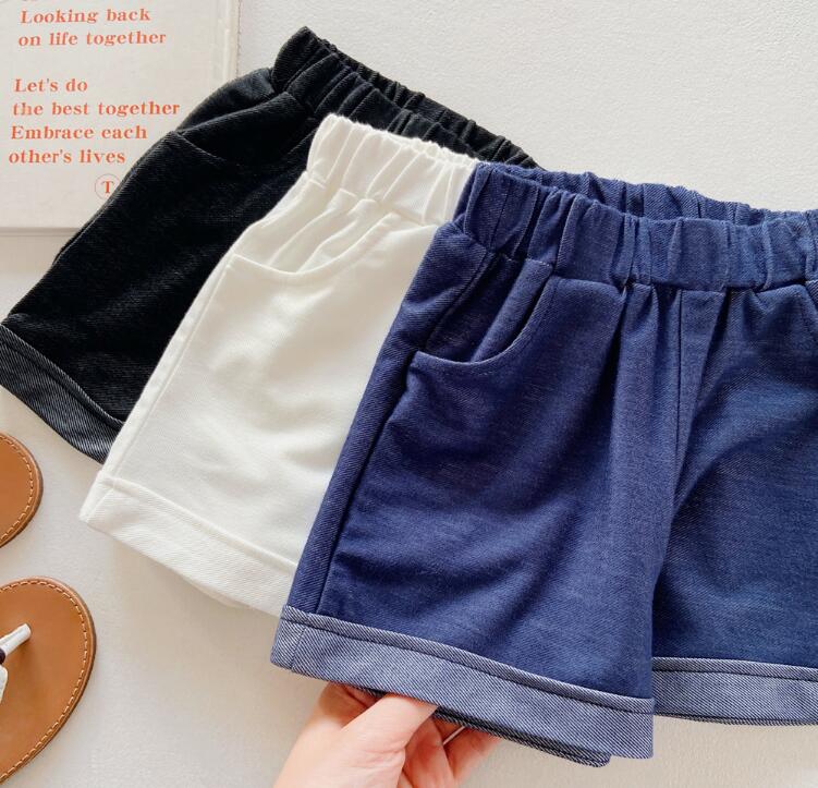 2023新品★子供服　ショートズボン★90-140cm★3色