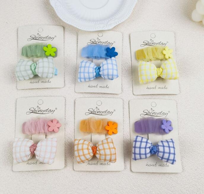 子供用★キッズ★髪飾り★まとめ髪用★ヘアアクセサリー★ヘアピン★2枚入り★可愛い★多色