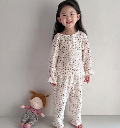 新作★キッズ用アパレル★セットアップ★ルーム服★パジャマ★80-130