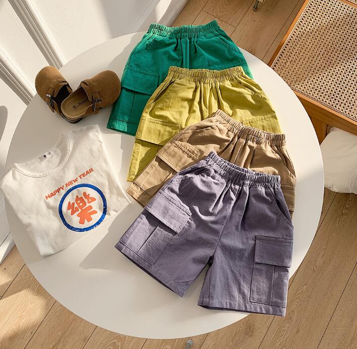 2023★春夏新作★韓国風子供服★ショートズボン★5色90-140CM