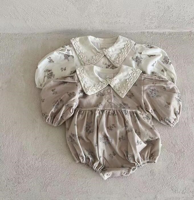 2023★春夏新作★韓国風子供服★ロンパース★2色73-100CM