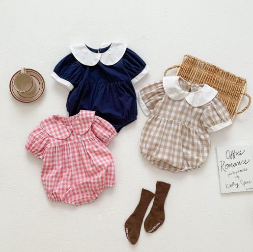 2023夏新品★子供服　ロンパース　66-90cm★3色